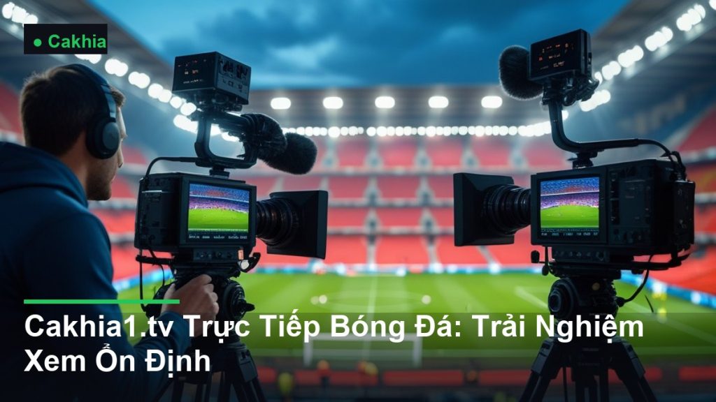 hệ thống camera truyền hình trực tiếp trận đấu - Cakhia1.tv Trực Tiếp Bóng Đá: Trải Nghiệm Xem Ổn Định